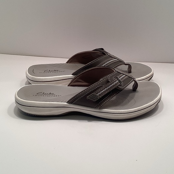 Clarks Cloudsteppers size 7 Dark Brown Sandals. NEW. (A3) - Picture 5 of 10